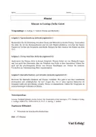 Vorschau - Arbeitsblätter - Emilia Galotti - Klausur - 4. Aufzug, 5. Auftritt (Orsina und Marinelli) - Seite 1