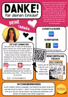 Vorschau - Mal- und Bastelvorlagen - Geschenkanhänger Halloween - Seite 2