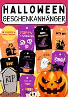 Vorschau - Mal- und Bastelvorlagen - Geschenkanhänger Halloween - Deckblatt