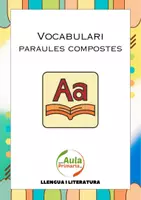 Vista previa - Tarjetas / Manipulativos - Paraules Compostes amb Targetes de vocabulari - Portada