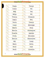 Vista previa - Tarjetas / Manipulativos - Paraules Compostes amb Targetes de vocabulari - página 2