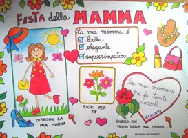 anteprima - Materiale per pittura e bricolage - festa della mamma - tovaglietta plastificata - Pagina di copertina