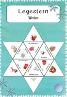 Vorschau - Spiele - Legestern - Winter (DaZ/DaF) - Deckblatt