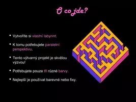 Náhled - umění - krok za krokem: Navrhněte si vlastní labyrint (včetně šablony) - boční 2