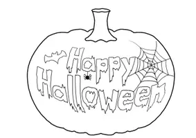 Vorschau - Mal- und Bastelvorlagen - Halloween Bastelvorlage - Seite 1