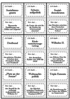 Vorschau - Spiele - "Ich habe - Wer hat?" (Ratespiel): Deutsches Kaiserreich - Seite 1