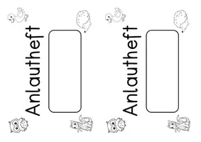 Vorschau - Arbeitsblätter - Anlautheft zum Üben der phonologischen Bewusstheit - Seite 1