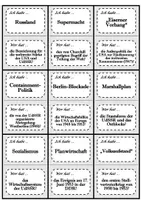 Vorschau - Spiele - "Ich habe - Wer hat?" (Ratespiel): Kalter Krieg - Deckblatt