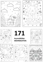 Vorschau - Mal- und Bastelvorlagen - Christmas/ Weihnachten Materialpaket - Deckblatt