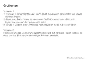 Vorschau - Mal- und Bastelvorlagen - Karten zum Ruhestand - Seite 1