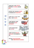 anteprima - Esercizi - 12th October: Columbus Day flap book - Pagina 1