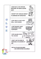 anteprima - Esercizi - 12th October: Columbus Day flap book - Pagina 3