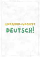 Vorschau - Arbeitsblätter - Wiederholungsheft Deutsch mit Verbesserung - Deckblatt