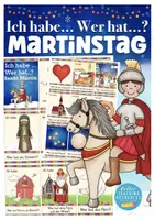 Vorschau - Spiele - Ich habe - Wer hat? Martinstag / Sankt Martin - Deckblatt