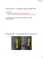 Vorschau - Präsentationen/Tafelbilder - Foliensatz zum Einpoligen und Zweipoligen Spannungsprüfer - Phasenprüfer_Duspol - Seite 2