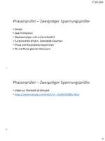 Vorschau - Präsentationen/Tafelbilder - Foliensatz zum Einpoligen und Zweipoligen Spannungsprüfer - Phasenprüfer_Duspol - Seite 3