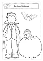 Vorschau - Mal- und Bastelvorlagen - Halloween-Geschichte + Malvorlagen - Seite 3