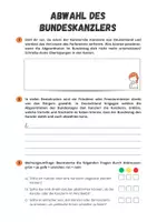 Vorschau - Arbeitsblätter - Abwahl Bundeskanzler: Konstruktives Misstrauensvotum & Vertrauensfrage #demokratiestärken - Seite 1