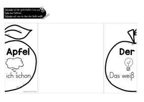 Vorschau - Unterrichtsreihen - Apfel: Lapbook für die Grundschule – Sachunterricht Klasse 1–2 | Herbst - Seite 2
