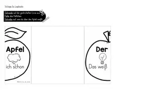 Vorschau - Unterrichtsreihen - Apfel: Lapbook für die Grundschule – Sachunterricht Klasse 1–2 | Herbst - Seite 3
