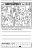 Vorschau - Arbeitsblätter - PREPOSITIONS OF PLACE - Writing Task (2-fach differenziert) - Seite 2