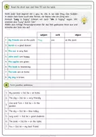 Vorschau - Arbeitsblätter - The verb “to be” - worksheet package - Seite 2