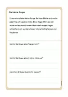 Vorschau - Arbeitsblätter - Leseverstehen / Leseverständnis - Seite 2