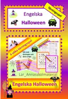 förhandsvisning - Engelska Halloween spel - försättsblad