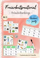Vorschau - Spiele - Freiarbeit: Anlautsilbenbingo (Kl. 1) - Deckblatt