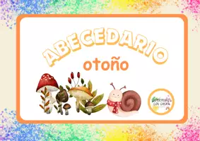 Vista previa - Decoración del aula - ABECEDARIO DEL OTOÑO - página 1