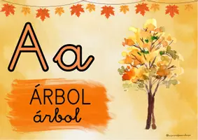 Vista previa - Decoración del aula - ABECEDARIO DEL OTOÑO - página 3