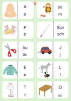 Vorschau - Fördermaterial/Inklusion - spielerisches Lernen mit dem ABC Domino - Seite 3