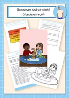 Vorschau - Stundenentwürfe - Gemeinsam sind wir stark! Sozialtraining Grundschule - Deckblatt