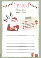Vorschau - Arbeitsblätter - C’est qui ? Édition Noël - Seite 1