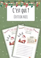 Vorschau - Arbeitsblätter - C’est qui ? Édition Noël - Seite 3