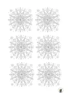 Vorschau - Mal- und Bastelvorlagen - Weihnachtsmandalas - Weihnachtsmotive ausmalen -1 - Seite 3