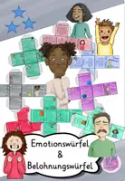 Vorschau - Mal- und Bastelvorlagen - Emotions- und Belohnungswürfel - Deckblatt