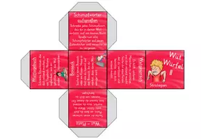 Vorschau - Mal- und Bastelvorlagen - Emotions- und Belohnungswürfel - Seite 2