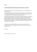 Vorschau - Arbeitsblätter - Lösung KG "Wo bekomme ich jetzt etwas zu essen her" HSA 9 - Seite 1