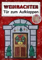 Vorschau - Mal- und Bastelvorlagen - Kunstidee Weihnachten - Deckblatt