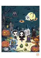 Vorschau - Spiele - Halloween: Wimmelbild, Wortschatz & kreatives Schreiben - Seite 1