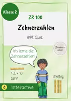 Vorschau - Arbeitsblätter - Materialpaket Fit im ZR 100 | Klasse 2 - Seite 1