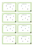 Aperçu - Apprentissages en autonomie - Atelier les voyelles et les consonnes - Page 1