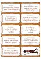 Vorschau - Arbeitsblätter - Steckbriefe: Ötzi und Neandertaler (HoKi) - Seite 2