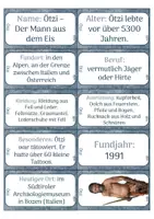 Vorschau - Arbeitsblätter - Steckbriefe: Ötzi und Neandertaler (HoKi) - Seite 3