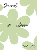 Aperçu - Outils du professeur - Journal de classe 2024 - 2025 - Page de couverture