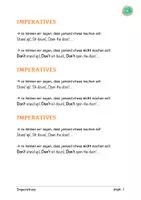 Vorschau - Merkblätter - Imperatives Info sheet - Seite 1