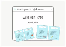 Vorschau - Spiele - What Am I? - Game - Deckblatt