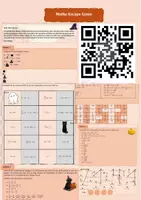 Vorschau - Arbeitsblätter - Mathe Escape Game Herbst (Terme, Brüche, Termumformungen, Rechnen mit Termen und Brüchen, Gleichungen) - Deckblatt