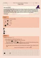 Vorschau - Arbeitsblätter - Mathe Escape Game Herbst (Terme, Brüche, Termumformungen, Rechnen mit Termen und Brüchen, Gleichungen) - Seite 3
